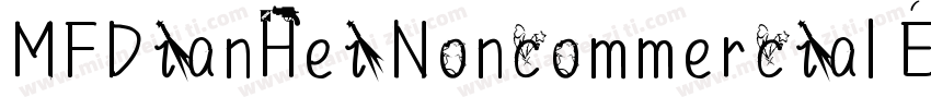 MFDianHei Noncommercial ExBold字体转换